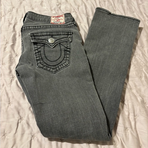 Vintage True religion, Billy big T size 30 Women's Gray Jeans - Picture 1 of 12